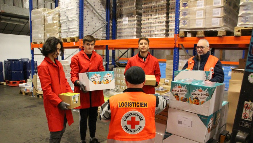 Lavelanet: Red Cross logistics for high school students